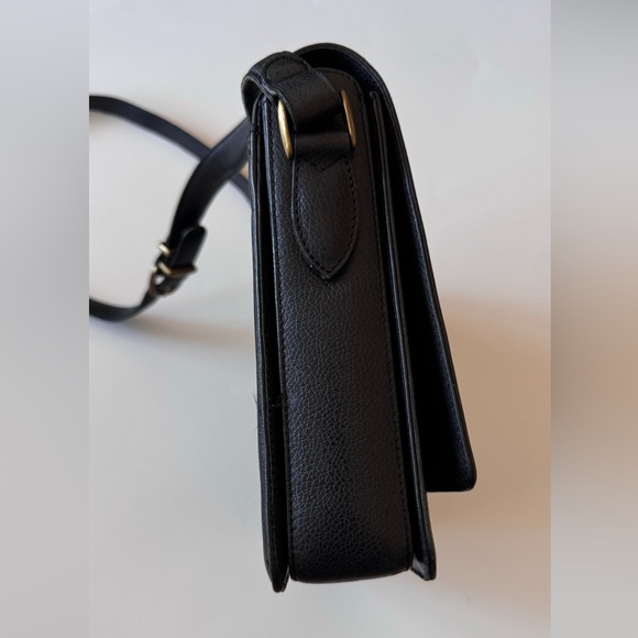 Coach Legacy Flap Crossbody Shoulder Bag Black Glove Tanned Leather Unisex Adult - Picture 4 of 16